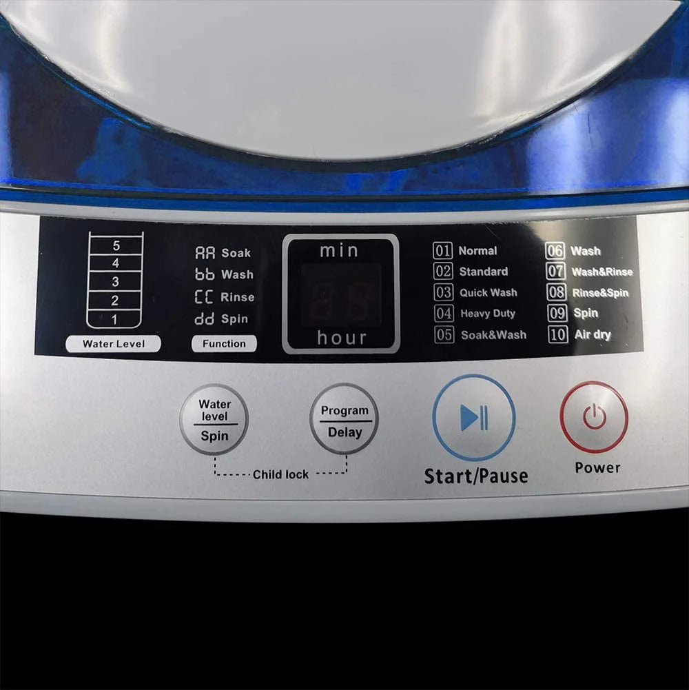 Compact Portable Top Load Washing Machine 10 lbs Capacity E535