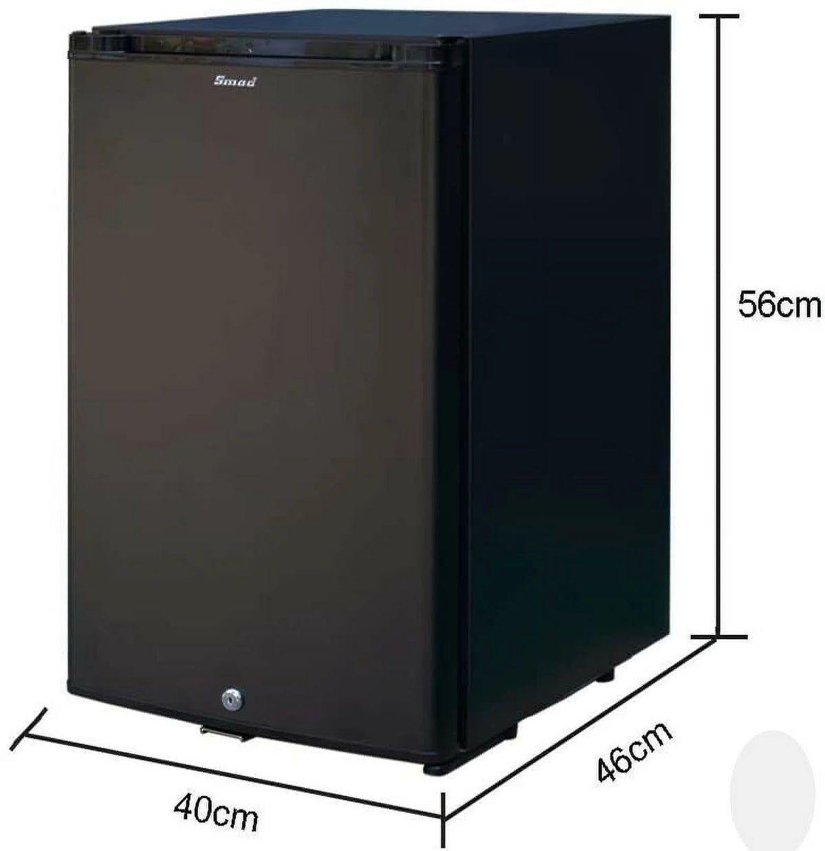 1.4 Cu ft Compact Mini Fridge B611139