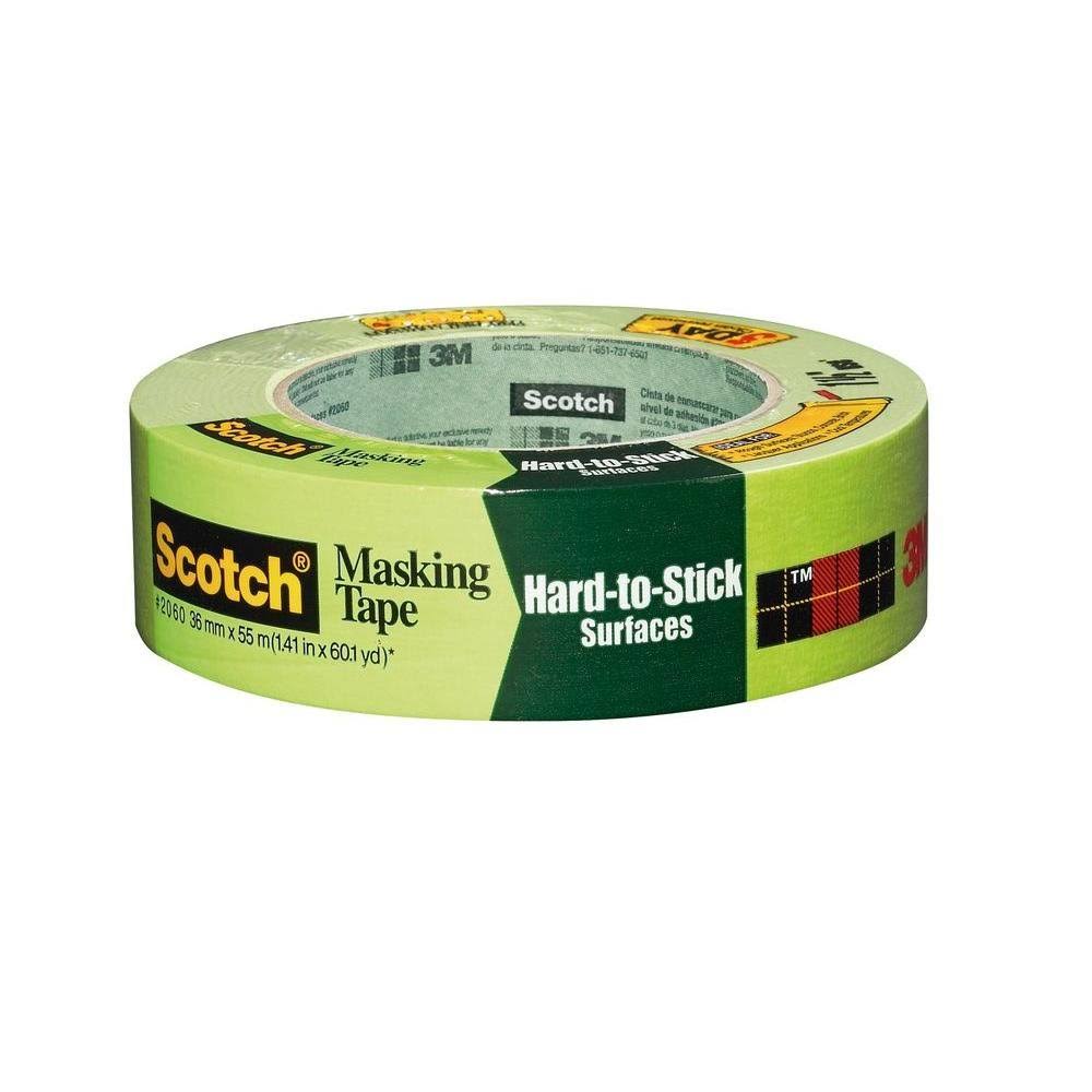 1.41 in. x 60.1 yds. Masking Tape for Hard-to-Stick Surfaces Case of 24 K2380