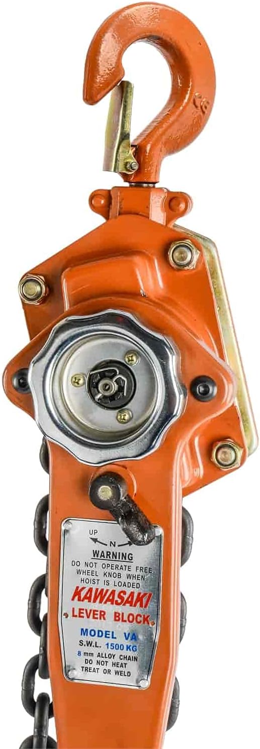 1.5-Ton Capacity 5 ft. Lift Lever Chain Hoist Z977
