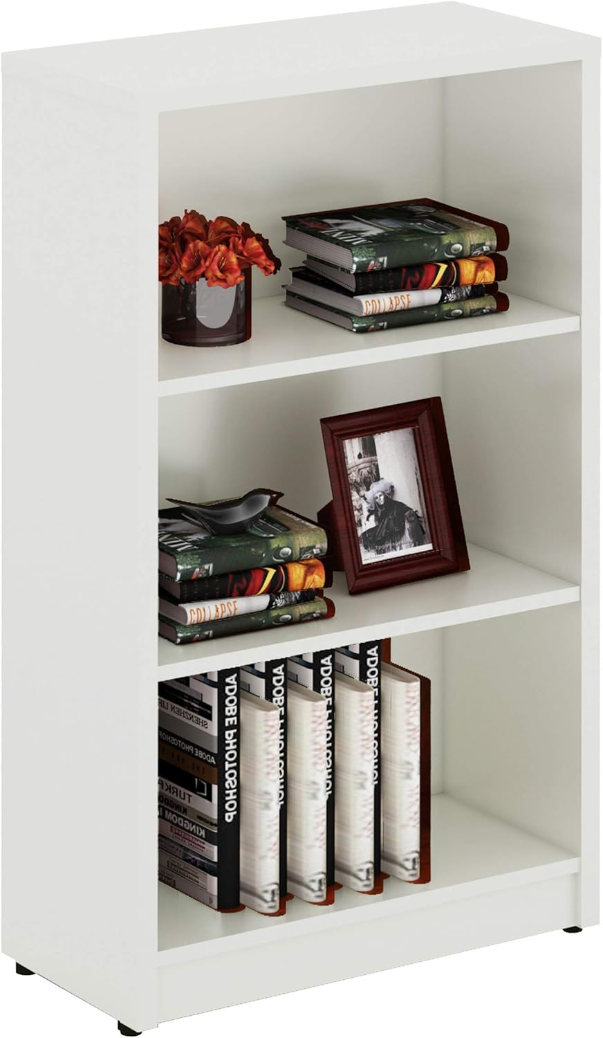 Wood 3 Shelf Bookcase J419830