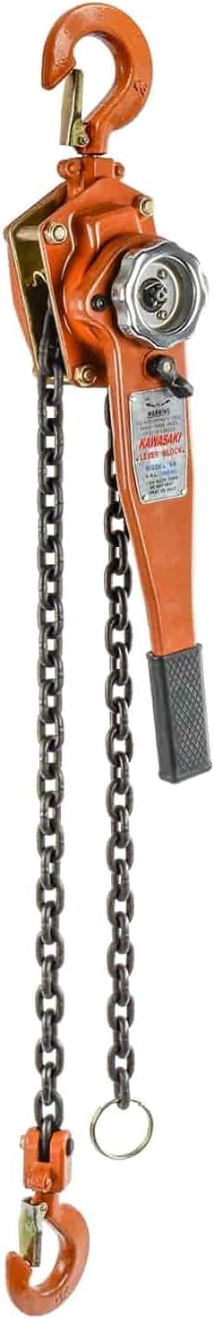 1.5-Ton Capacity 5 ft. Lift Lever Chain Hoist Z977