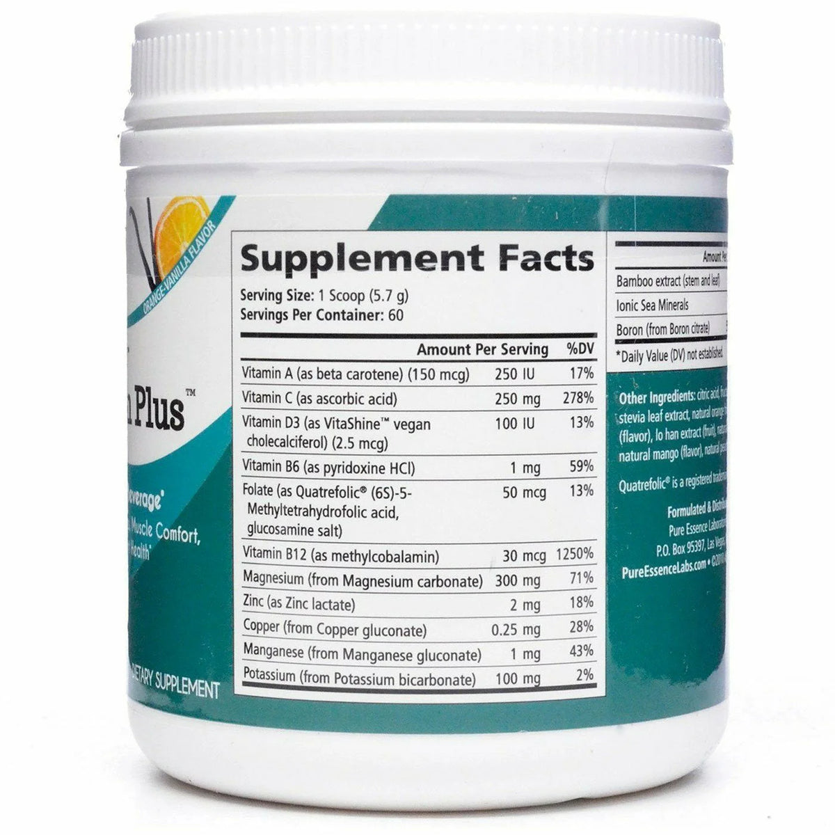 Magnesium Plus Orange Vanilla K412315