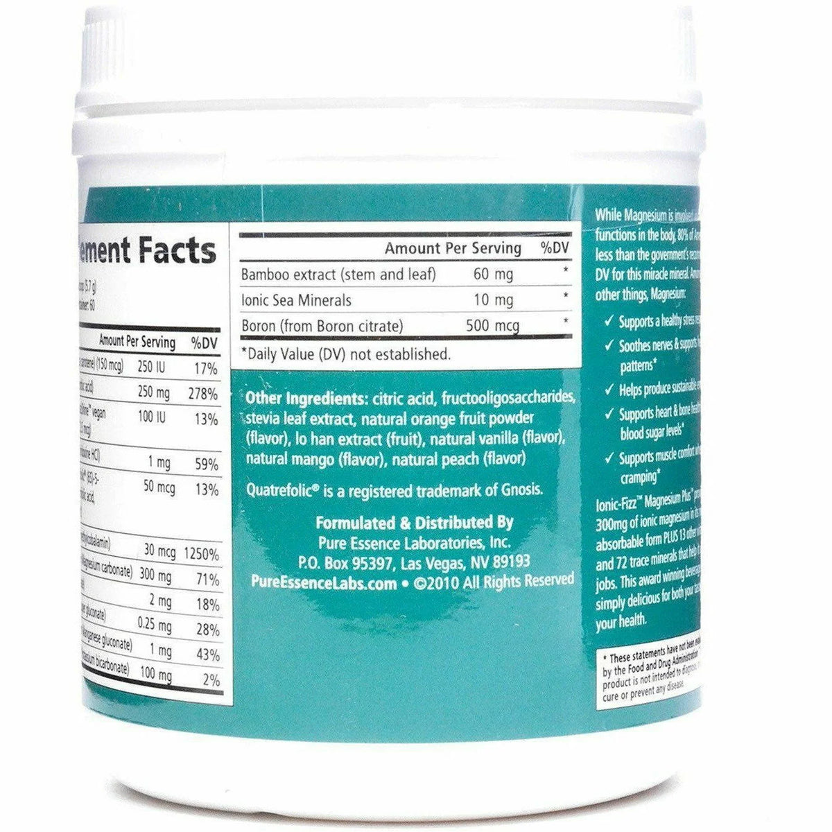 Magnesium Plus Orange Vanilla K412315
